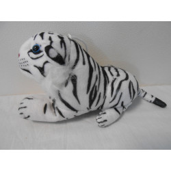 Petit Tigre Blanc en Peluche