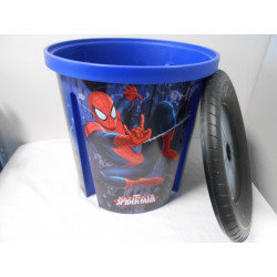 Baril de rangement en plastique Spider-Man