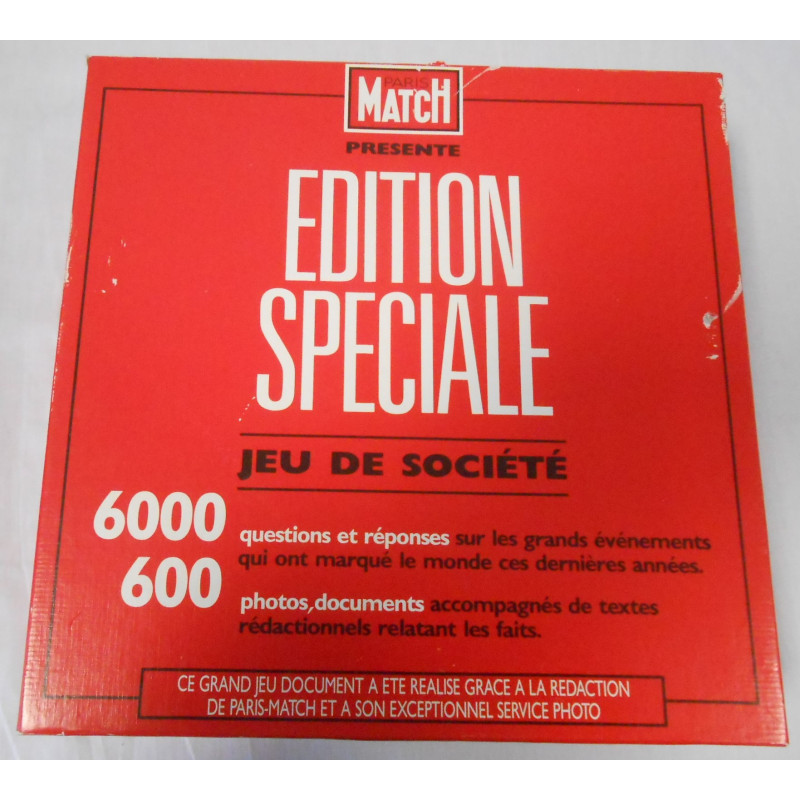 Edition spéciale-Paris Match