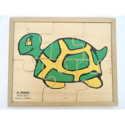 Lot 2 puzzles " tortue"