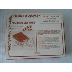 Nathan Lettres Vintage