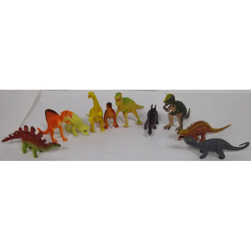 Lot de 10 dinosaures