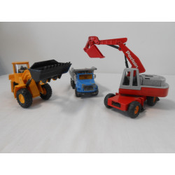 Lot de 3 Engins Chantier