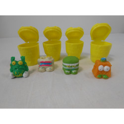 Lot de 4 Figurines Trash Pack