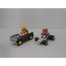 Voitures Pull & Speed Mario Kart et Wario