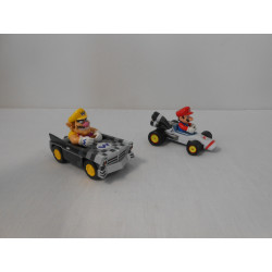 Voitures Pull & Speed Mario Kart et Wario