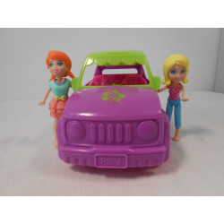 Polly-Pocket Voiture 2 Poupées