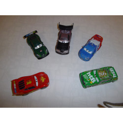 Lot de 5 voitures Cars - Mattel