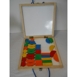 Malette magnétique bois