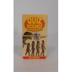Jeu de cartes "Quiz Science"