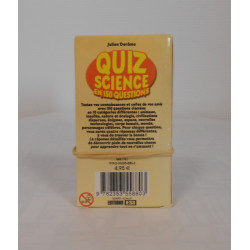 Jeu de cartes "Quiz Science"
