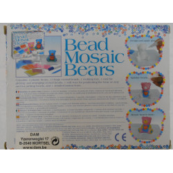 Mosaïque de perles ours