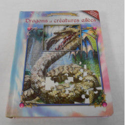 Livre puzzle "Dragons et créatures ailées"