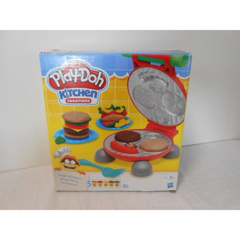Set burger barbecue Play-doh