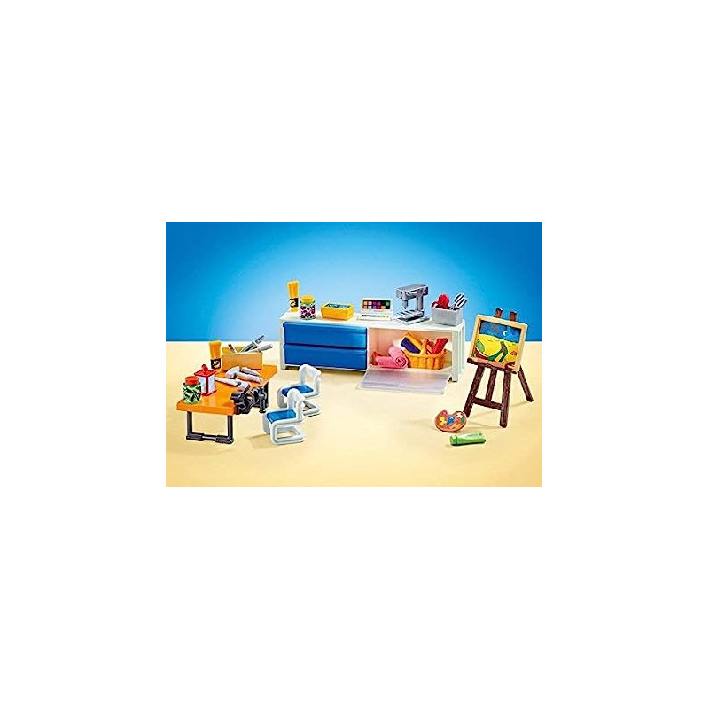 Playmobil - ref 9811 - Salle de classe d'arts plastiques