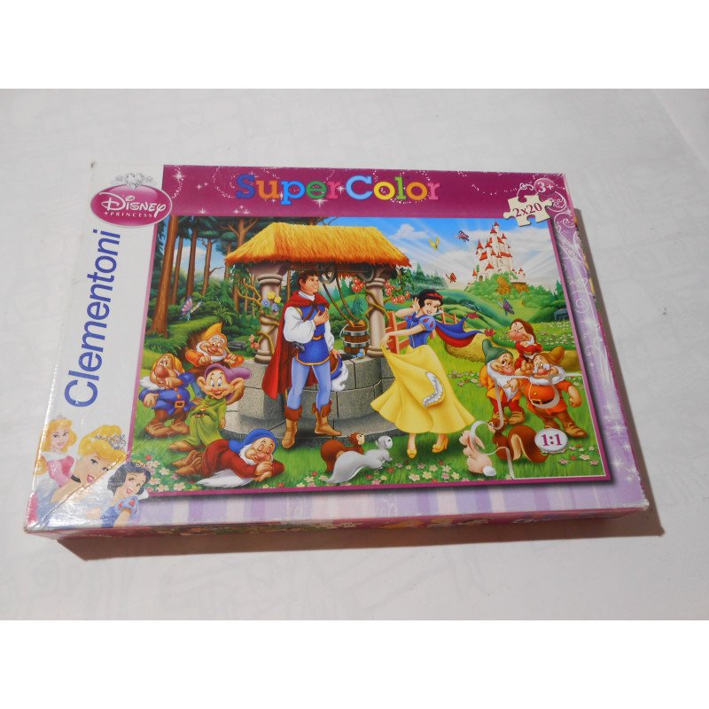 Puzzle supercolor blanche neige