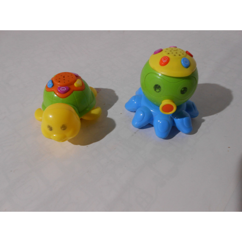Tortue et pieuvre musicales