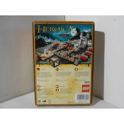 Lego - Jeu société Heroica Nathuz - Les grottes maudites - Réf 3859