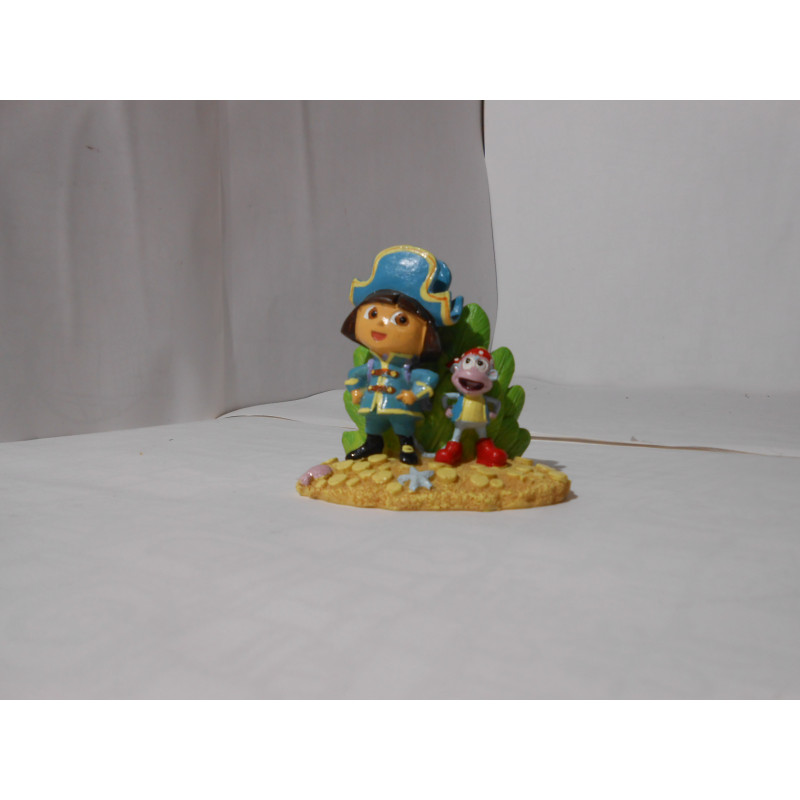Figurine d'aquarium Dora & Babouche pirates - Nickelodeon