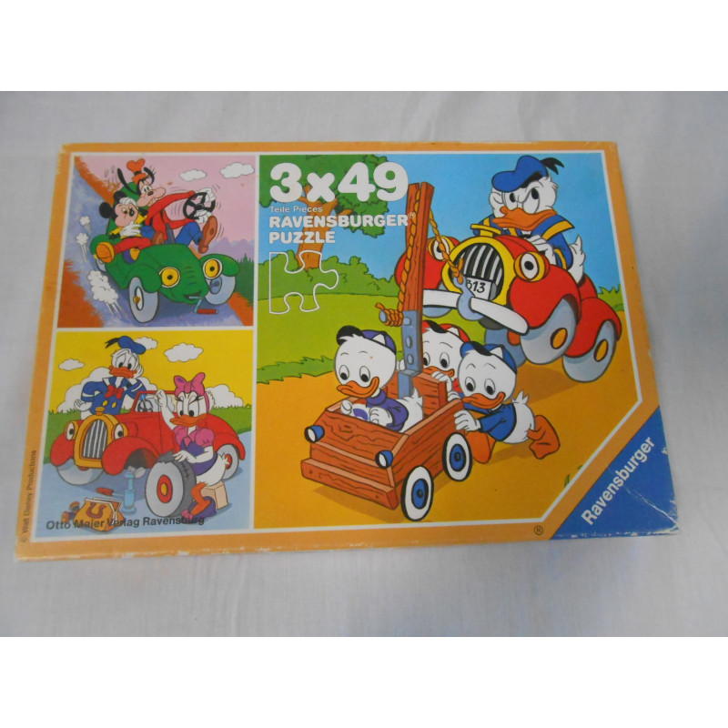 Puzzle Donald 3x49 pièces
