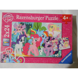Puzzle "My little pony " 2X24 pièces - Ravensburger