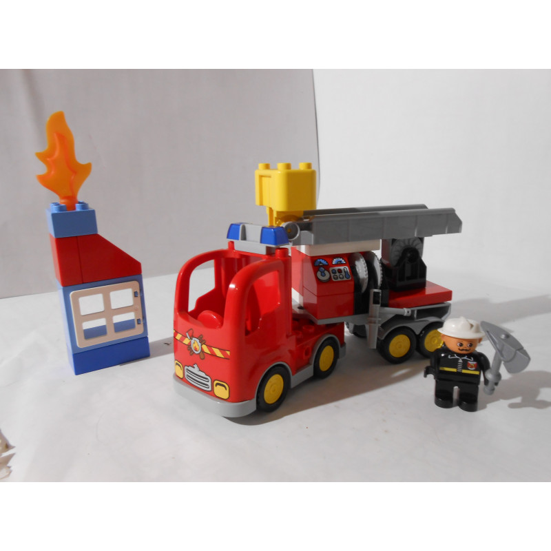 Lego Duplo - Le camion de pompier - (Inspiré de Réf 10592) - LEGO DUPLO