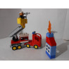 Lego Duplo - Le camion de pompier - (Inspiré de Réf 10592)