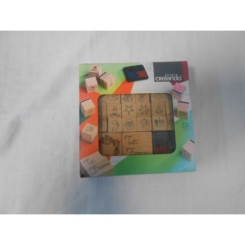 Crelando Set de tampons Noël