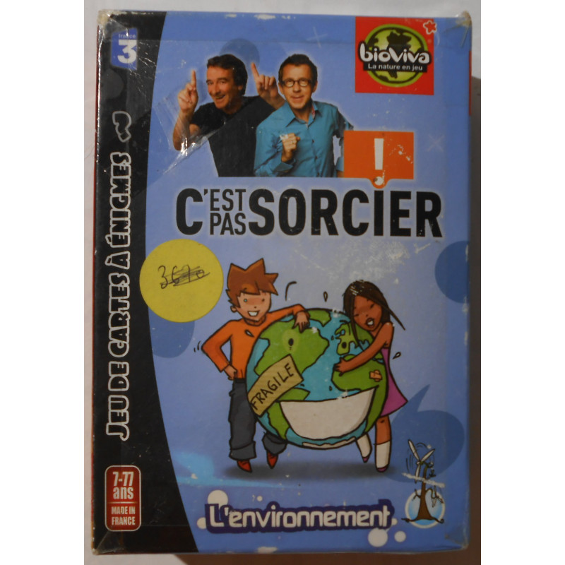 C'est Pas Sorcier - Jeu de cartes à énigmes