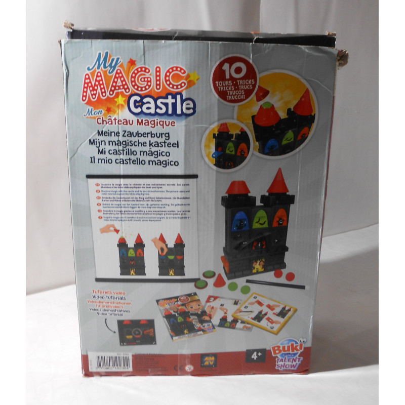 BUKI 6061 - Mon Château Magique, Jeu Créatif Pour Enfants 4-8 Ans