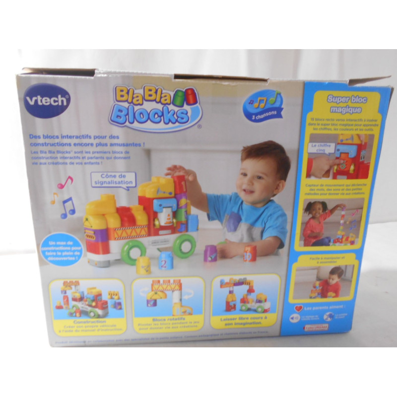 VTech - Bla bla blocks - mon camion interactif