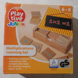 Boite d'apprentissage des multiplications - Playtive Junior