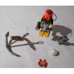 Playmobil special PLUS - Plongeur avec caméra sous marine  - Réf 4786