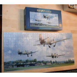 Puzzle avions de chasse