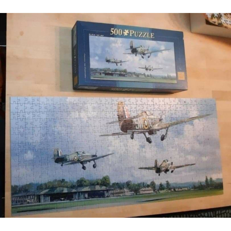 Puzzle avions de chasse