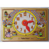 PUZZLE Forme d'horloge - FISHER PRICE (1980)