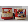 Lot de deux Mini-Bus Fisher Price de 1969