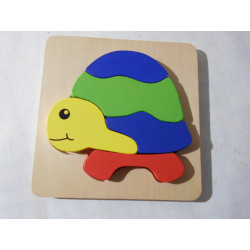 Puzzle tortue en bois - PlayTive