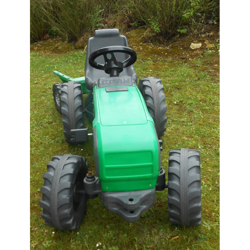 Tracteur avec remorque