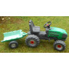 Tracteur avec remorque