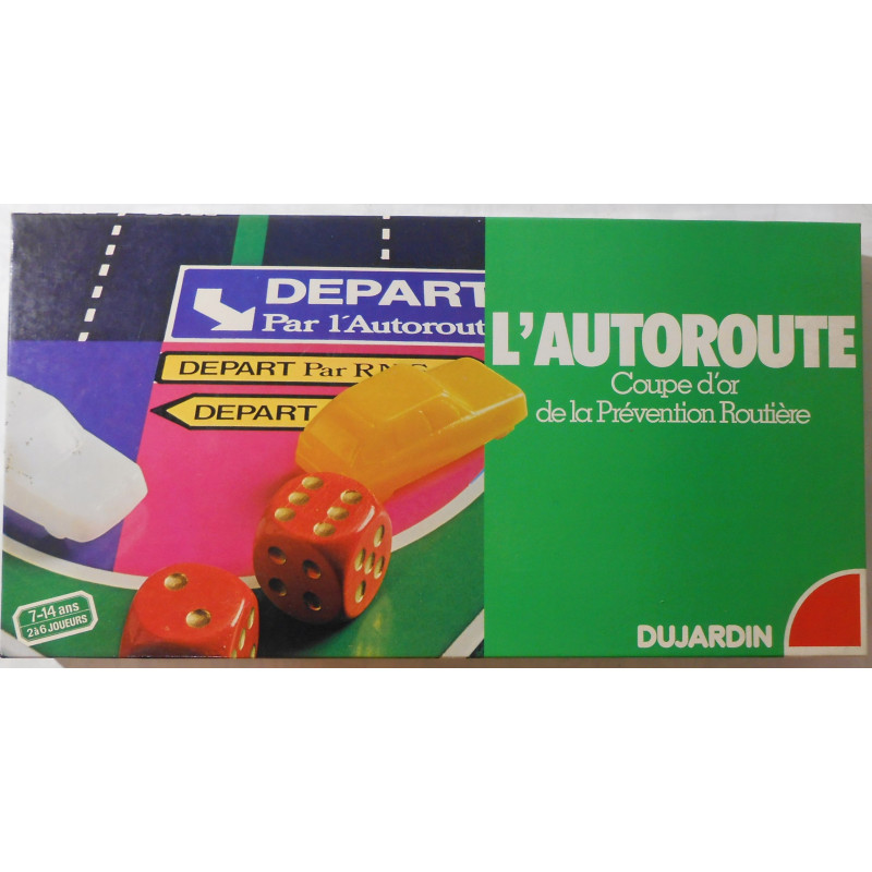 L'autoroute (Vintage) - Jeu de société DUJARDIN