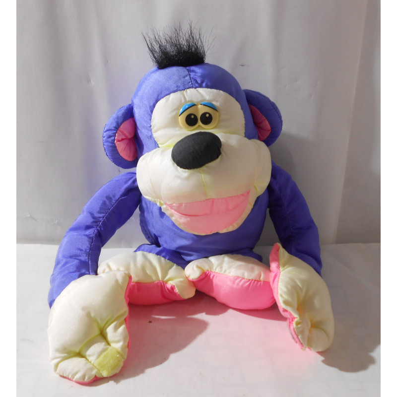 Puffalump Bleu Singe Animal en Peluche