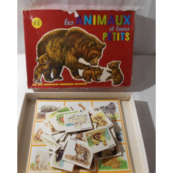 Jeu de loto Animaux et leurs petits (Fernand Nathan)