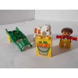 Lego Duplo - Calèche à poney - Réf 2695