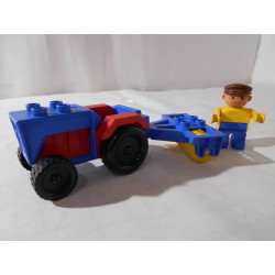 Lego Duplo - Tracteur et remorques agricoles - Réf 2629