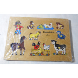 Puzzle animaux en bois