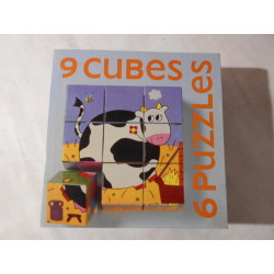 9 CUBES 6 PUZZLES - DJECO