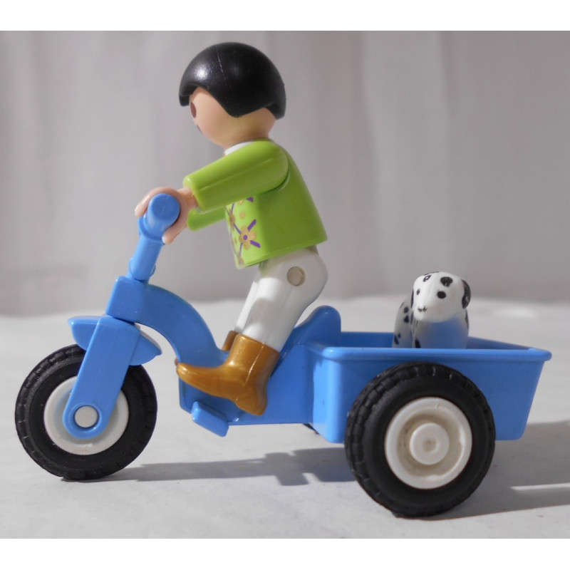 Playmobil - enfant sur son tricycle