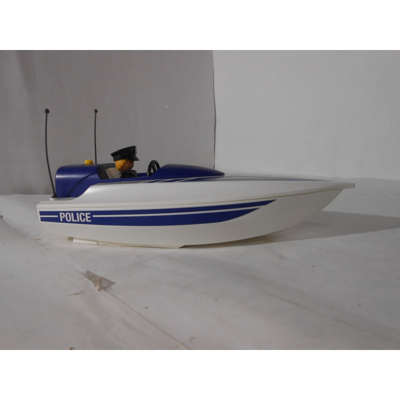 Playmobil bateau de police