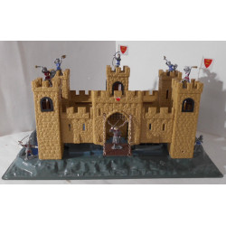 château avec chevaliers